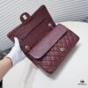 69304a3af09edb6de4c4e2c6 Burgundy Red Chanel Classic Century Bag, Exquisite Craftsmanship with Imported Caviar Calfskin and Authentic Hardware, Quilted Design, Soft Shape, Size: 30X18X8cm, Model No. 1113