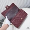 69304a3bf09edb6de4c4e2c8 Burgundy Red Chanel Classic Century Bag, Exquisite Craftsmanship with Imported Caviar Calfskin and Authentic Hardware, Quilted Design, Soft Shape, Size: 30X18X8cm, Model No. 1113
