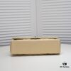 69304a4cf09edb6de4c4e2de Beige Chanel Century Classic Style, meticulously crafted with precision stitching, imported lambskin paired with original hardware, full quilting, perfect softness and shape, size: 30X18X8cm, model number: 1113
