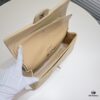 69304a4ff09edb6de4c4e2e1 Beige Chanel Century Classic Style, meticulously crafted with precision stitching, imported lambskin paired with original hardware, full quilting, perfect softness and shape, size: 30X18X8cm, model number: 1113