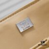 69304a50f09edb6de4c4e2e4 Beige Chanel Century Classic Style, meticulously crafted with precision stitching, imported lambskin paired with original hardware, full quilting, perfect softness and shape, size: 30X18X8cm, model number: 1113