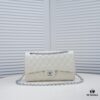 69304a51f09edb6de4c4e2e6 Beige Chanel Classic Century Style, Exquisitely Crafted with Imported Lambskin and Authentic Hardware, Quilted Design with Perfect Soft Silhouette