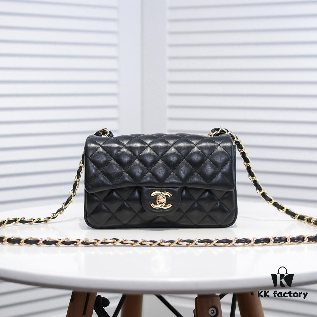 69304a6ef09edb6de4c4e310 CF Versatile Little Lamb Skin Rose Chanel Eternal Classic Noble Temperament Favorite Among Elegantly Refined Women Luxurious and Durable