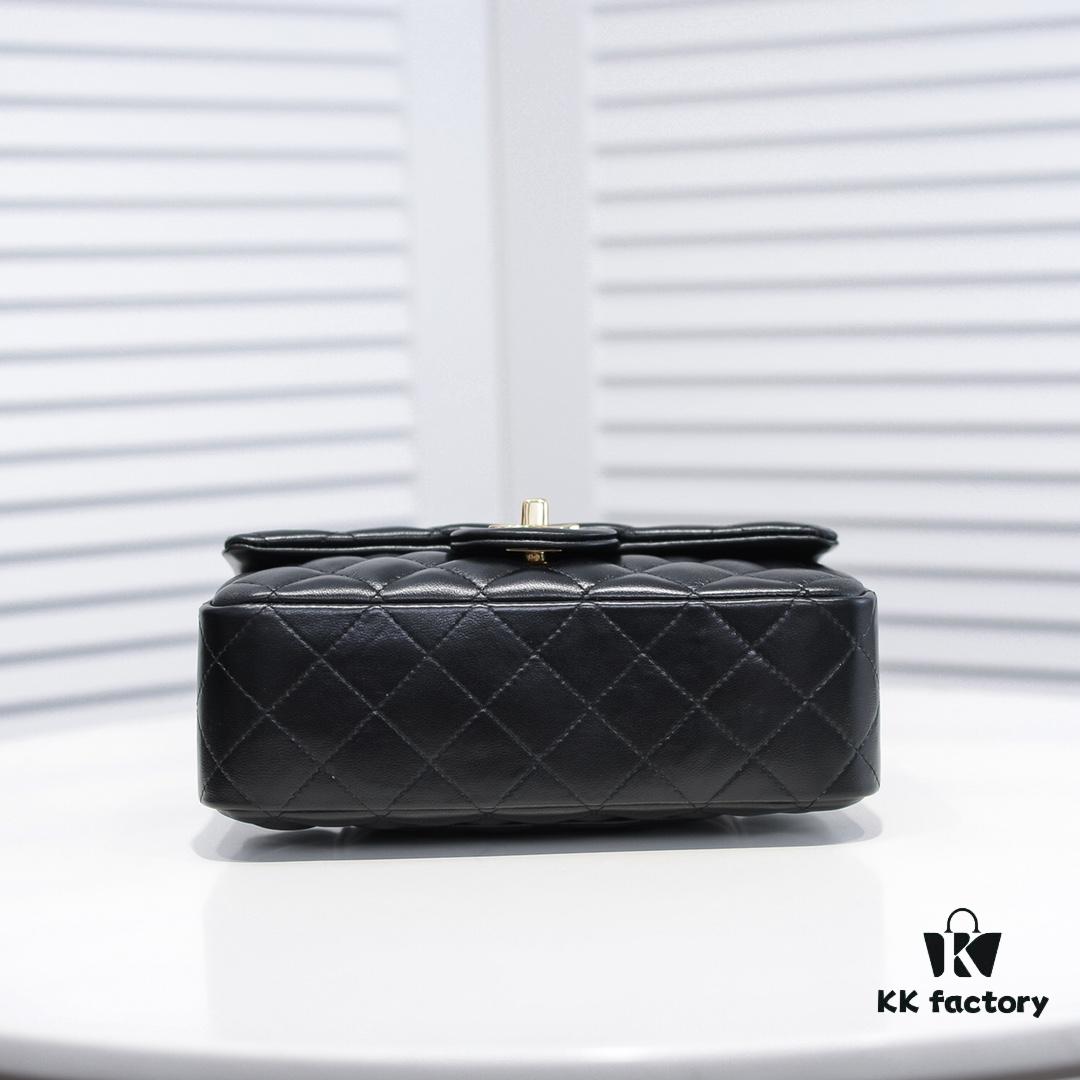 69304a6ff09edb6de4c4e311 CF Versatile Little Lamb Skin Rose Chanel Eternal Classic Noble Temperament Favorite Among Elegantly Refined Women Luxurious and Durable