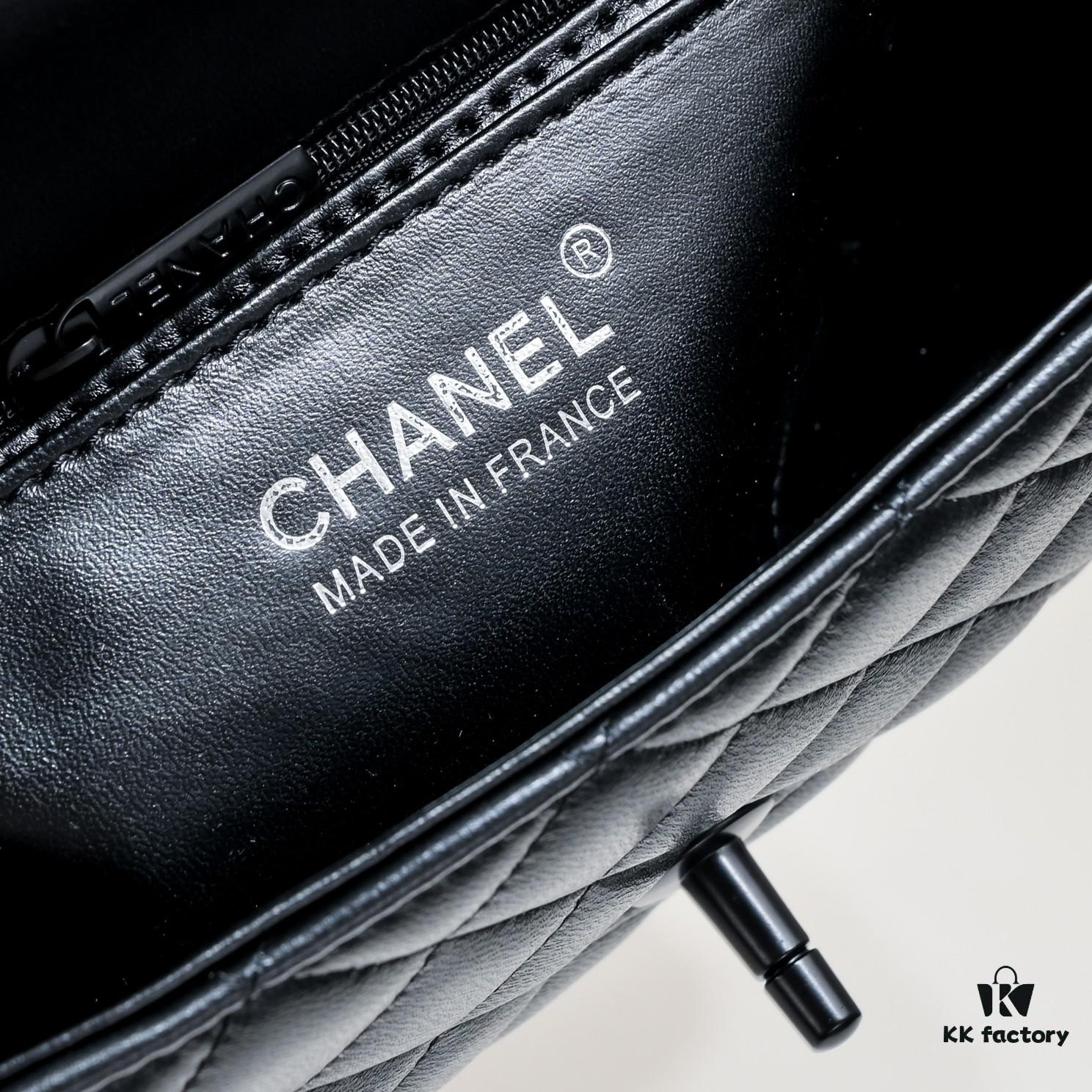 69304a6ff09edb6de4c4e312 Black Button CF Style Versatile Lamb Leather Bag 🌹 Chanel-Inspired Timeless Classic - Elegant and Refined, Favorite Among Sophisticated Women