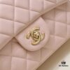 69304a83f09edb6de4c4e330 Pink CF Classic Style Soft Lambskin Handbag 🌹 Chanel 💃🏻 Elegant and Timeless Design, Favored by Sophisticated Women