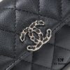 Chanel Kelly Long Handle Bag in Black Calfskin