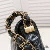 69304a9df09edb6de4c4e358 Chanel 23K Calfskin Wide Strap Shoulder Bag AS4423