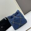 69304aa0f09edb6de4c4e359 Upgraded Mini Number 🌟🌟🌟 Chanel 24s New Mini Denim Trash Bag Cute and Cool