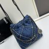 69304aa1f09edb6de4c4e35a Upgraded Mini Number 🌟🌟🌟 Chanel 24s New Mini Denim Trash Bag Cute and Cool