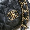 69304aa4f09edb6de4c4e35e Chanel 23K Calfskin Wide Strap Shoulder Bag AS4423
