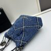 69304aa7f09edb6de4c4e363 Upgraded Mini Number 🌟🌟🌟 Chanel 24s New Mini Denim Trash Bag Cute and Cool