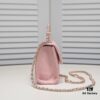 69304ab6f09edb6de4c4e37b Chanel Black Kelly Long Handle Bag, Calfskin Leather, 15x6x10cm