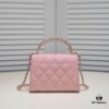 69304abaf09edb6de4c4e37f Chanel Black Kelly Long Handle Bag, Calfskin Leather, 15x6x10cm