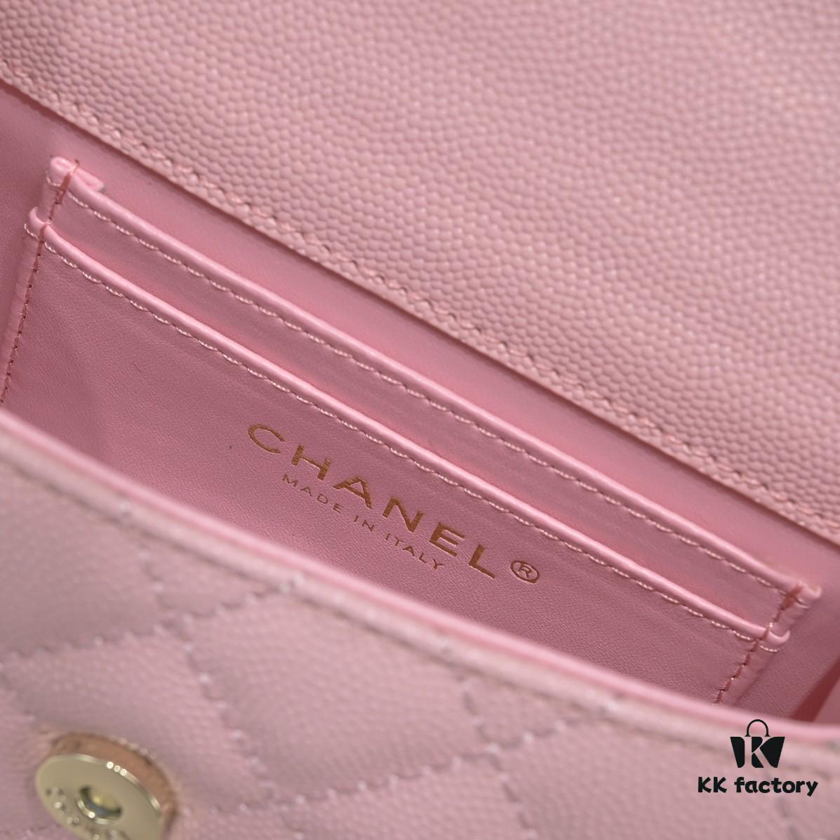 69304abbf09edb6de4c4e381 Chanel Black Kelly Long Handle Bag, Calfskin Leather, 15x6x10cm