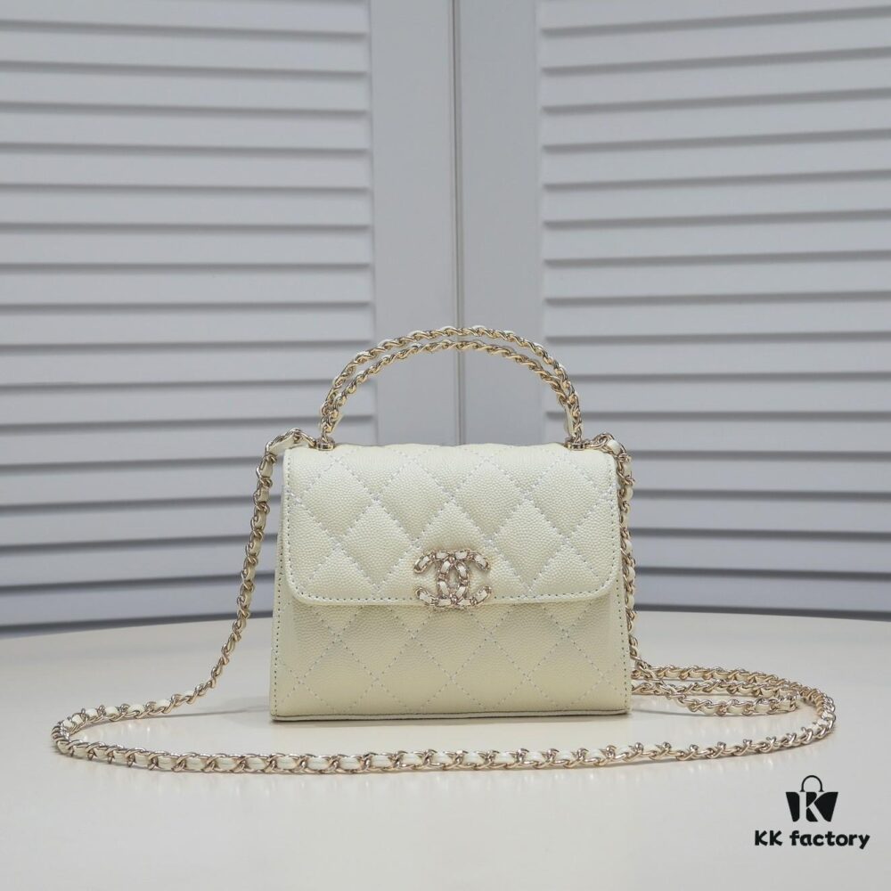 69304ac3f09edb6de4c4e390 Chanel Kelly Long Handle Bag in Black Calfskin