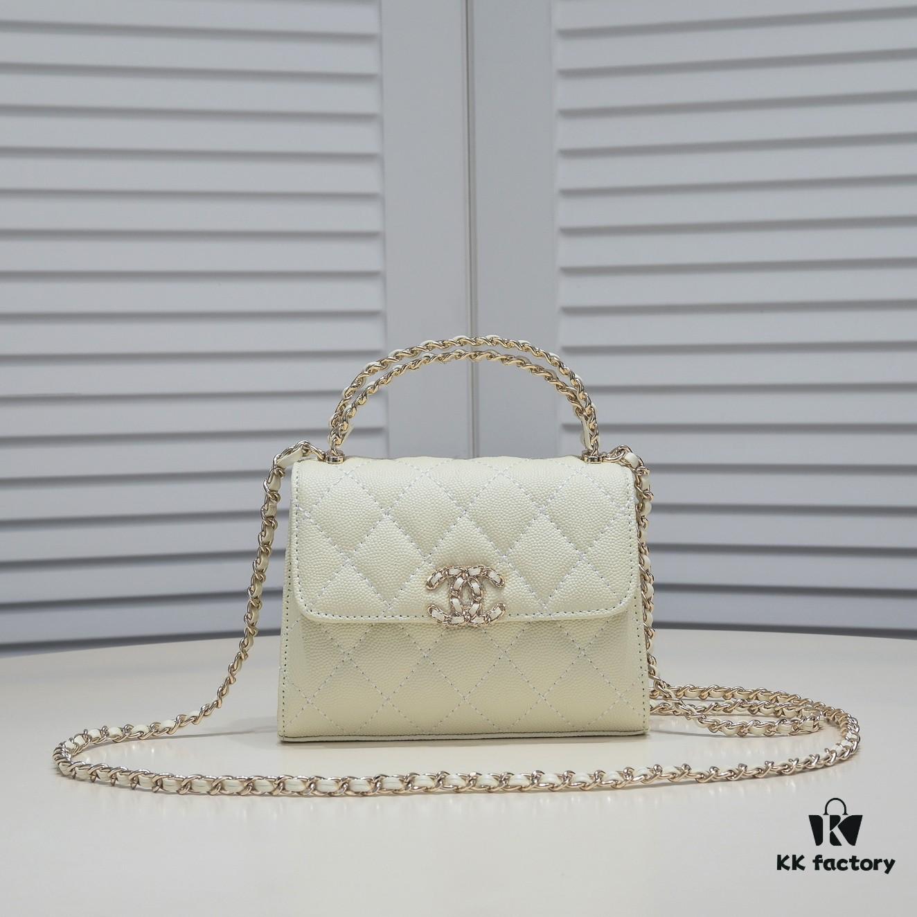 69304ac3f09edb6de4c4e390 Chanel Kelly Long Handle Bag in Black Calfskin