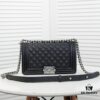 69304ad3f09edb6de4c4e3ab Genuine Leather Inside and Out with Original Hardware - Chanel Authentic Style