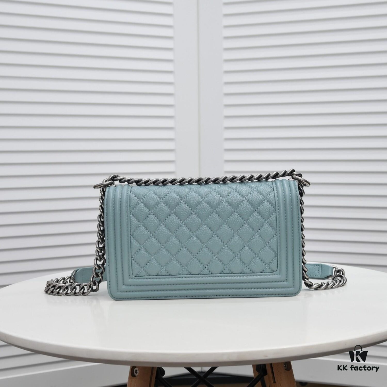 69304ad9f09edb6de4c4e3b5 Full Genuine Leather with Original Hardware - Chanel Style Crown