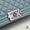 69304adbf09edb6de4c4e3b9 Full Genuine Leather with Original Hardware - Chanel Style Crown