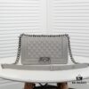 69304ae2f09edb6de4c4e3c2 Authentic Leather with Original Hardware Chanel Handbag