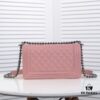 69304aeaf09edb6de4c4e3d1 Genuine Leather Inside and Out with Original Hardware - Chanel, Imported Top-Grade Calfskin with Crinkled Texture, Thickened Electroplated Hardware, Craftsmanship Comparable to Authentic