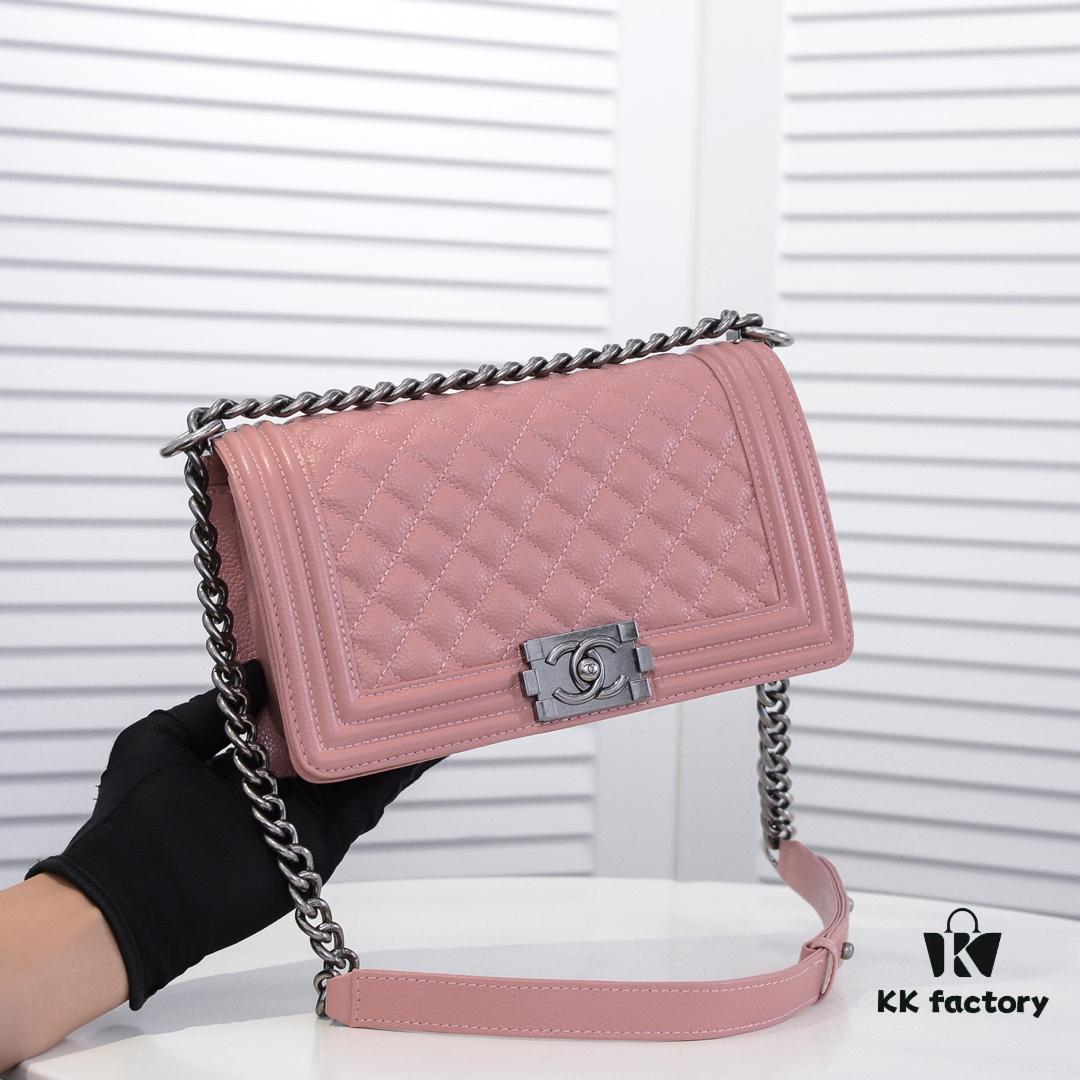 69304aebf09edb6de4c4e3d2 Genuine Leather Inside and Out with Original Hardware - Chanel, Imported Top-Grade Calfskin with Crinkled Texture, Thickened Electroplated Hardware, Craftsmanship Comparable to Authentic
