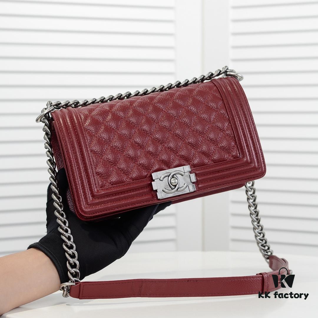69304af0f09edb6de4c4e3da Full Genuine Leather with Original Hardware Chanel Handbag
