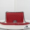 69304af3f09edb6de4c4e3de Genuine Leather with Original Hardware Chanel-Style Handbag, Exquisite Craftsmanship, Premium Quality