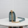 Genuine Leather with Original Hardware Chanel-Style Handbag