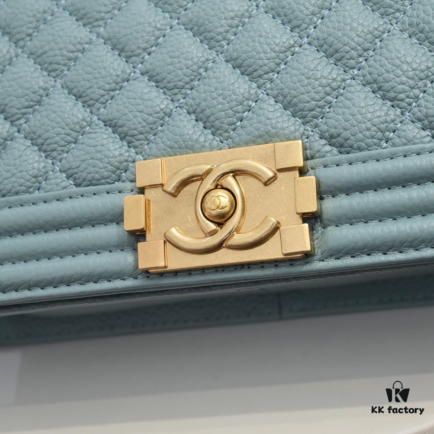 Genuine Leather with Original Hardware Chanel-Style Handbag