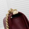 Full Genuine Leather with Original Hardware Chanel Cherie Crown