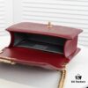 Full Genuine Leather with Original Hardware Chanel Cherie Crown