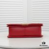 Full Genuine Leather with Original Hardware - Chanel Style Crown