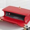 Full Genuine Leather with Original Hardware - Chanel Style Crown