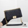 69304b21f09edb6de4c4e429 Genuine Leather Inside and Out with Original Hardware - Chanel Authentic Style