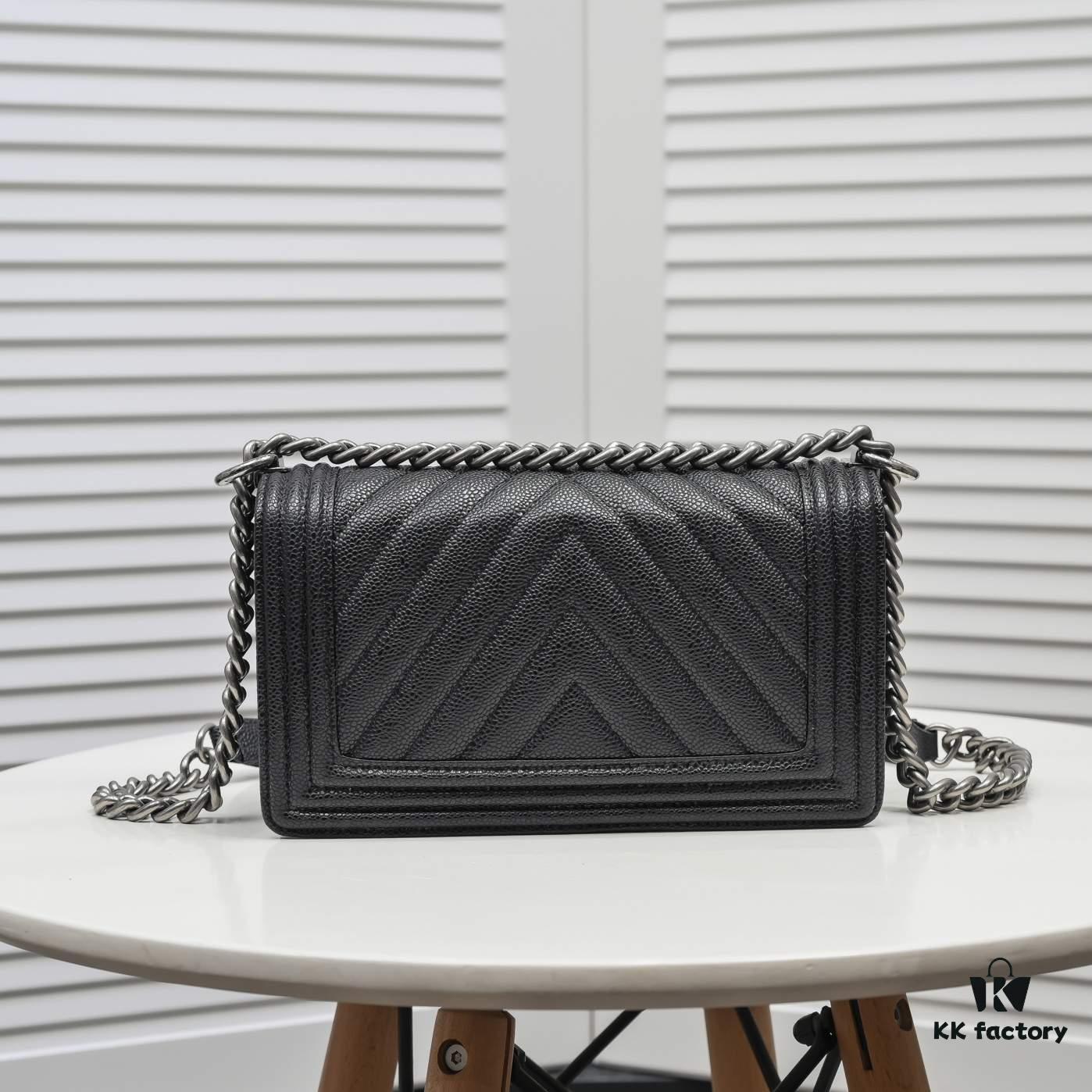 69304b29f09edb6de4c4e437 Genuine Leather with Original Hardware - Chanel Handbag