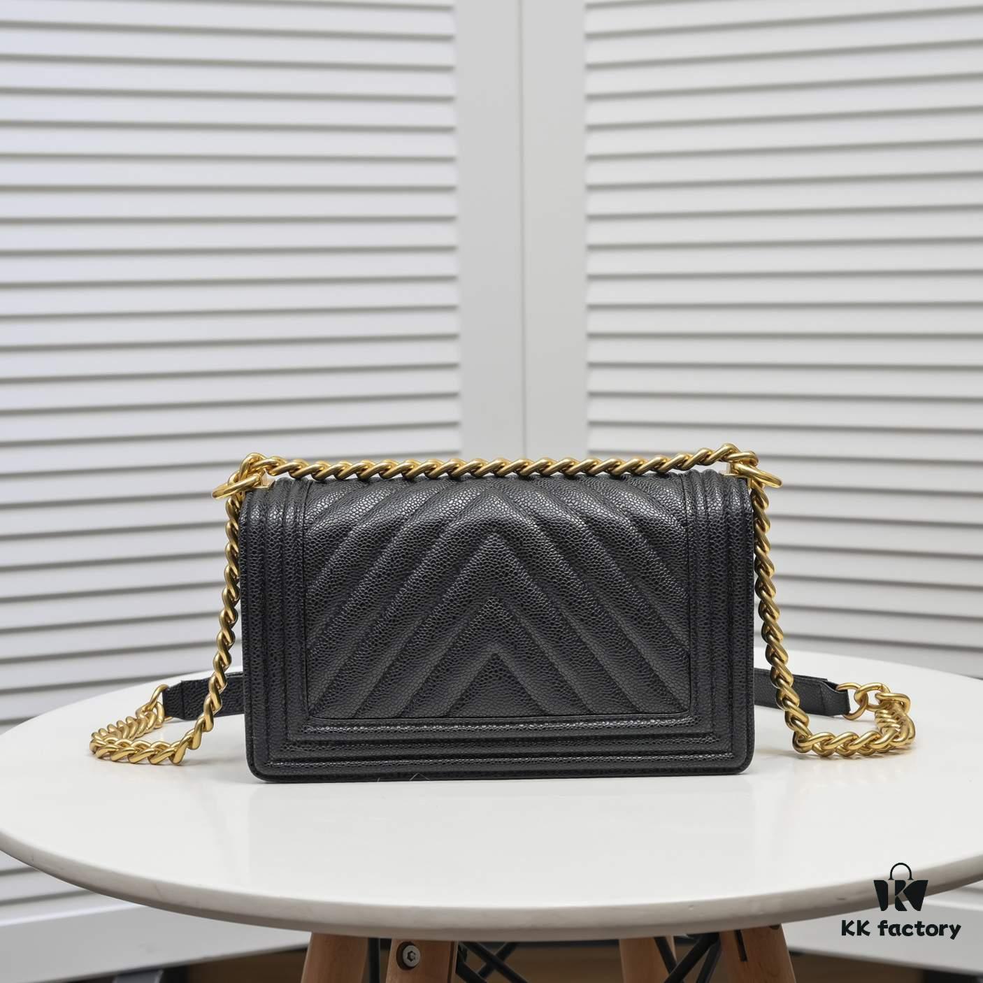 Genuine Leather with Original Hardware - Chanel Handbag