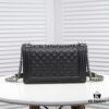 69304b32f09edb6de4c4e441 Genuine Leather with Original CHANEL Hardware - Imported Quilted Calfskin, Thick Electroplated Metal Accessories, High-Quality Craftsmanship, 25*15*8cm