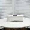 69304b3ff09edb6de4c4e453 Chanel Crown Lambskin Bag with Original Hardware - Full Sheepskin, Thickened Electroplated Metal Fittings, Vintage Silver V-Check Pattern, 25*15*8cm