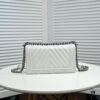 69304b41f09edb6de4c4e454 Chanel Crown Lambskin Bag with Original Hardware - Full Sheepskin, Thickened Electroplated Metal Fittings, Vintage Silver V-Check Pattern, 25*15*8cm