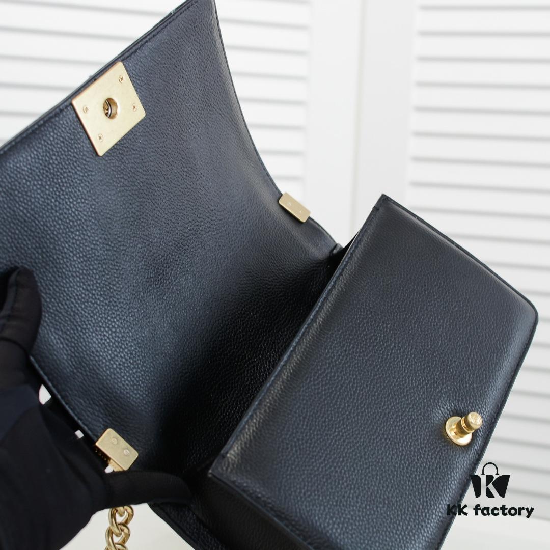 69304b4ff09edb6de4c4e46d Genuine Leather Inside and Out with Original Hardware - Chanel Authentic Style