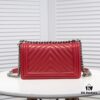 69304b5df09edb6de4c4e484 Chanel Genuine Lambskin Bag with Original Hardware - Full Sheepskin, Thickened Electroplated Metal Fittings, Premium Craftsmanship, Size 25*15*8cm Model No. 67086V