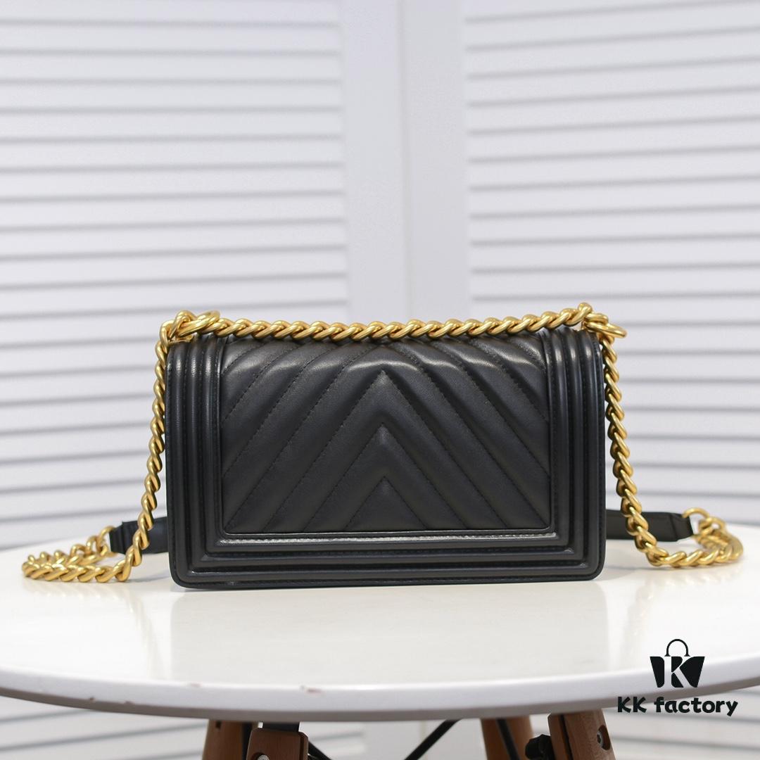Genuine Lambskin with Original Hardware - Chanel Handbag