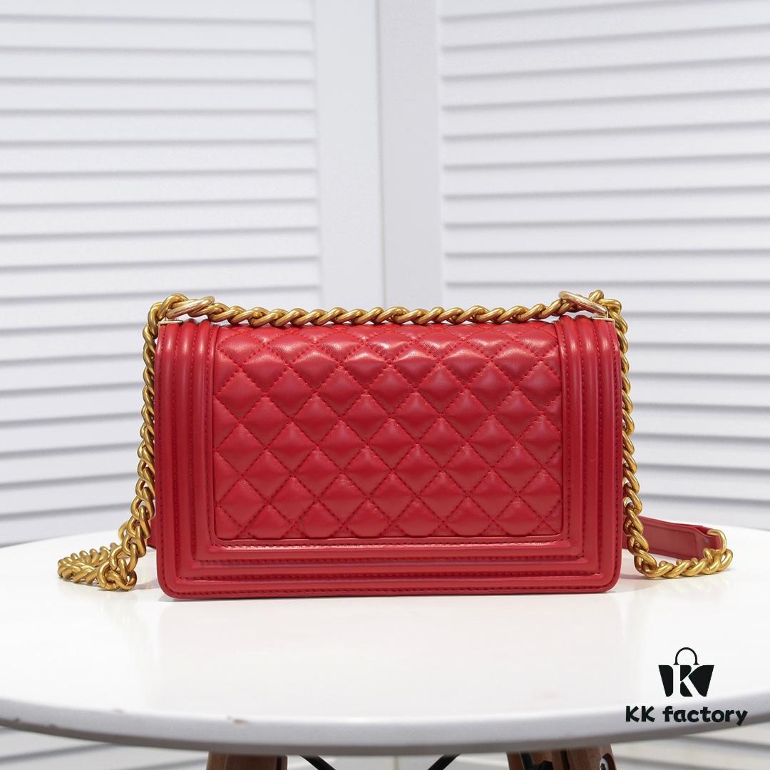 69304b9af09edb6de4c4e4d6 Chanel Genuine Lambskin Bag with Original Hardware - Full Sheepskin with Thickened Electroplated Gold Fittings, Premium Craftsmanship, Real Stock and Photos