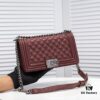 69304ba4f09edb6de4c4e4e3 Chanel Genuine Lambskin with Original Hardware - Full Sheepskin, Thickened Electroplated Metal Fittings, High-Quality Craftsmanship, Real Stock and Photos