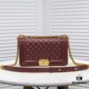 69304ba8f09edb6de4c4e4e9 Chanel Genuine Lambskin Handbag with Original Hardware - Full Sheepskin with Thickened Electroplated Gold-Tone Fittings
