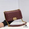 69304badf09edb6de4c4e4ed Chanel Genuine Lambskin Handbag with Original Hardware - Full Sheepskin with Thickened Electroplated Gold-Tone Fittings