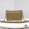 69304badf09edb6de4c4e4f0 Chanel Genuine Lambskin Handbag with Original Hardware - Full Sheepskin with Thickened Electroplated Metal Fittings
