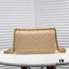 69304bb3f09edb6de4c4e4f7 Chanel Crown Lambskin Bag with Full Sheepskin and Original Hardware - Thickened Electroplated Metal, Premium Craftsmanship, Real Stock, Real Photos